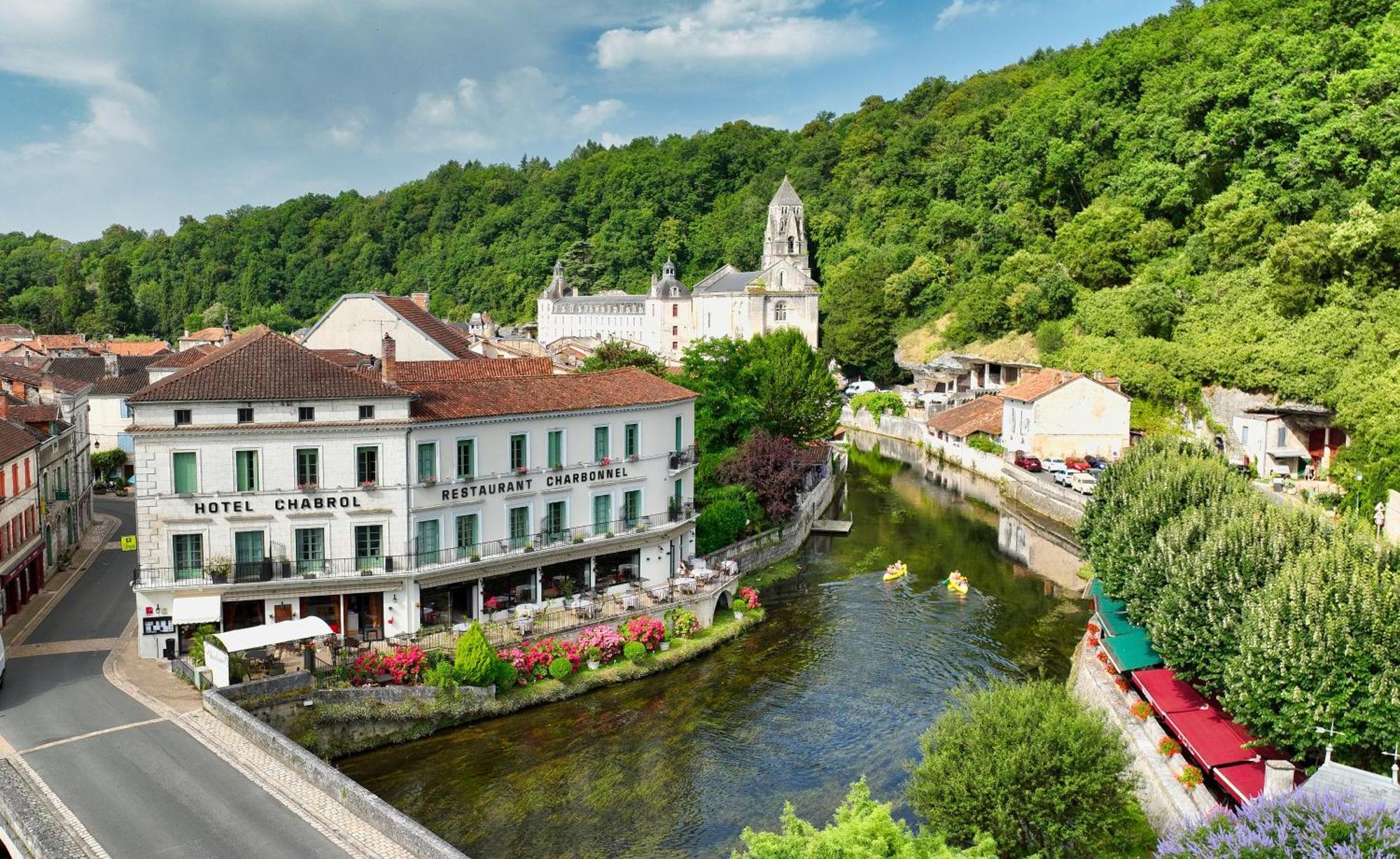 Hotel Restaurant Charbonnel Brantôme Extérieur photo