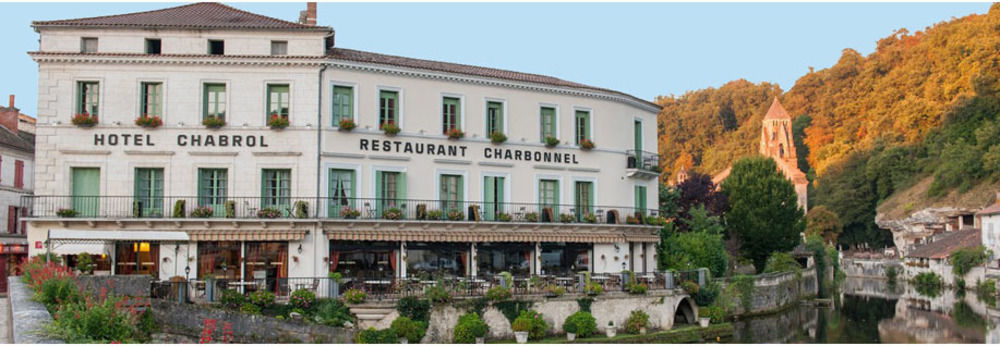 Hotel Restaurant Charbonnel Brantôme Extérieur photo